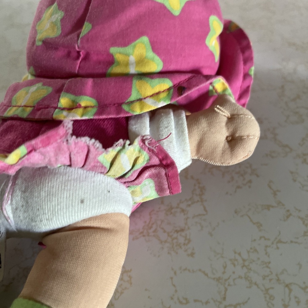 Playskool Busy Lil' Butterfly Baby 10" Plush Baby Vinyl Face 08926 Rattles - Picture 3 of 5